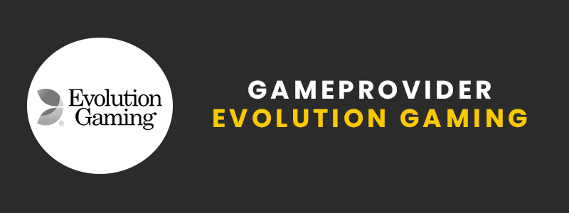 Infographic van spelontwikkelaar Evolution Gaming