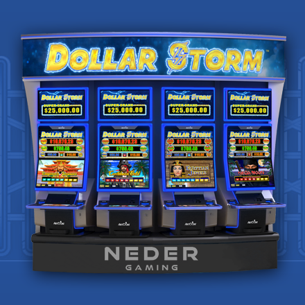 Dollar Storm gokkast Linked Jackpot serie
